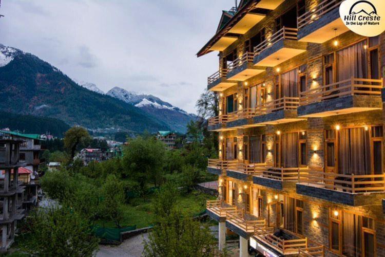 Hill Creste Manali Manāli Dış mekan fotoğraf