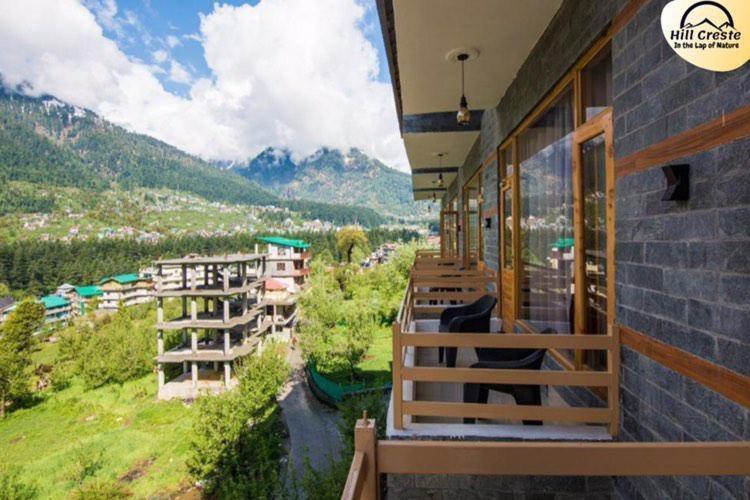 Hill Creste Manali Manāli Dış mekan fotoğraf